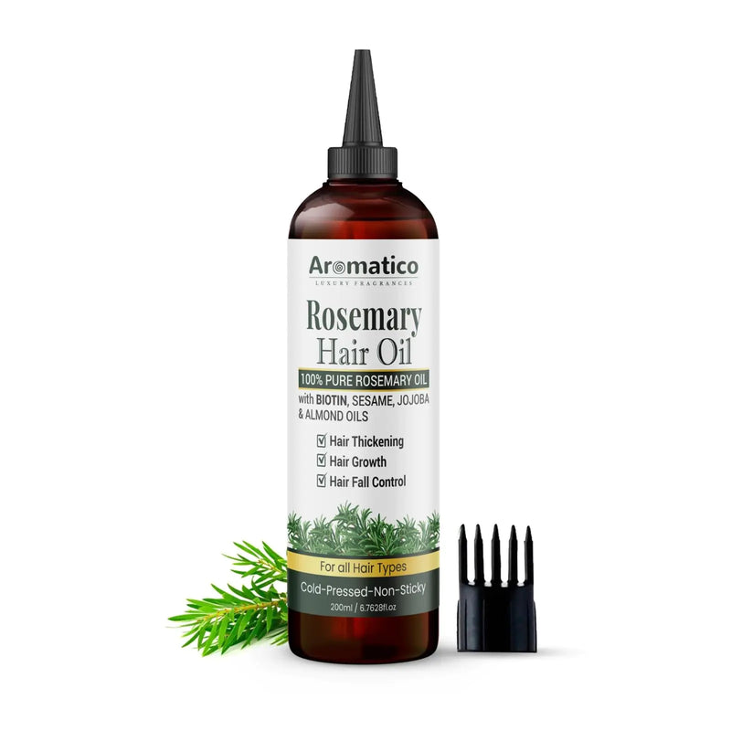 Pure Rosemary Oil for Hair-fall Control & Hair Thickening