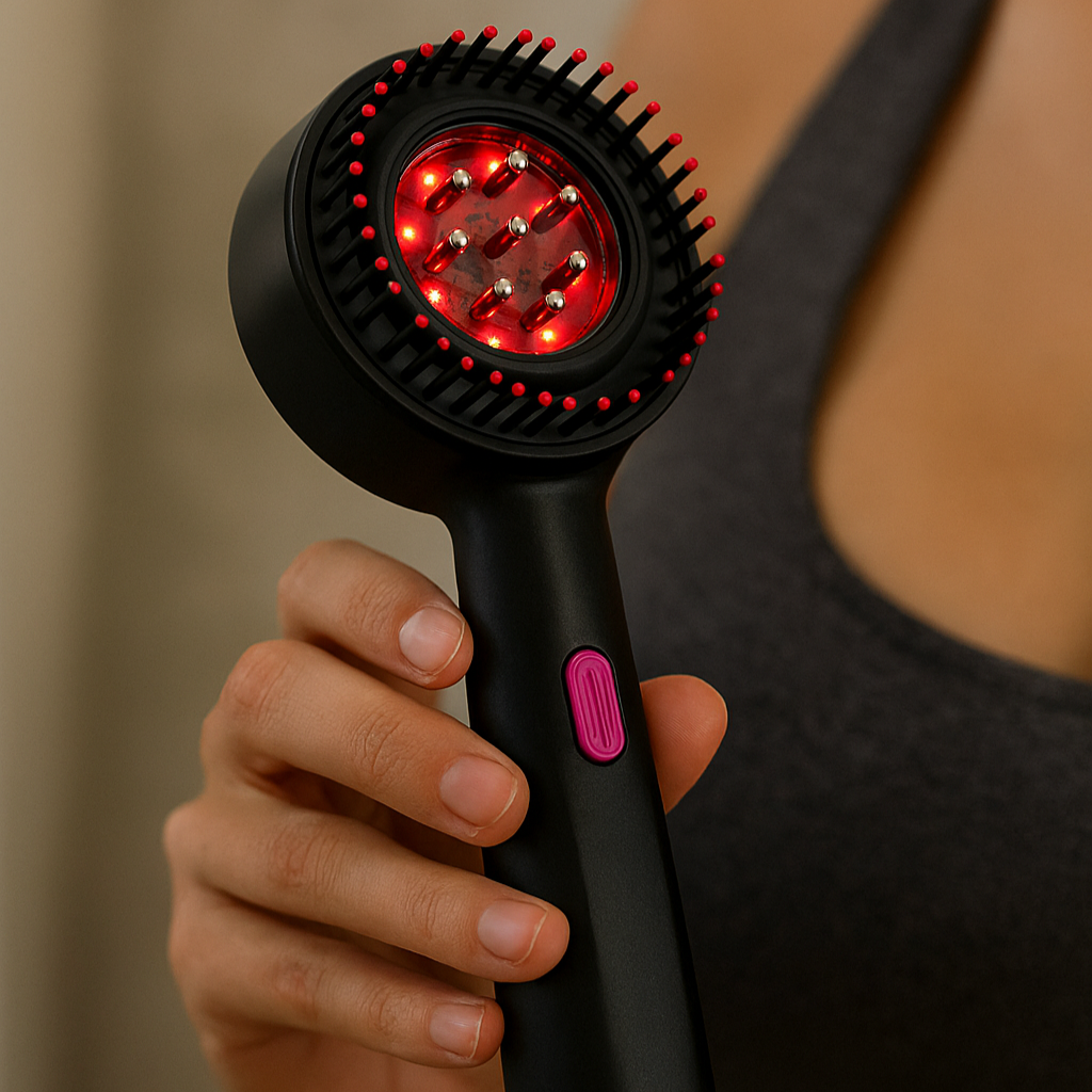 Hewso ScalPro Hair Spa Massager with Red Light