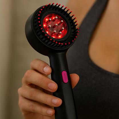 Hewso ScalPro Hair Spa Massager with Red Light