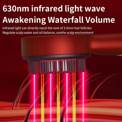Hewso ScalPro Hair Spa Massager with Red Light